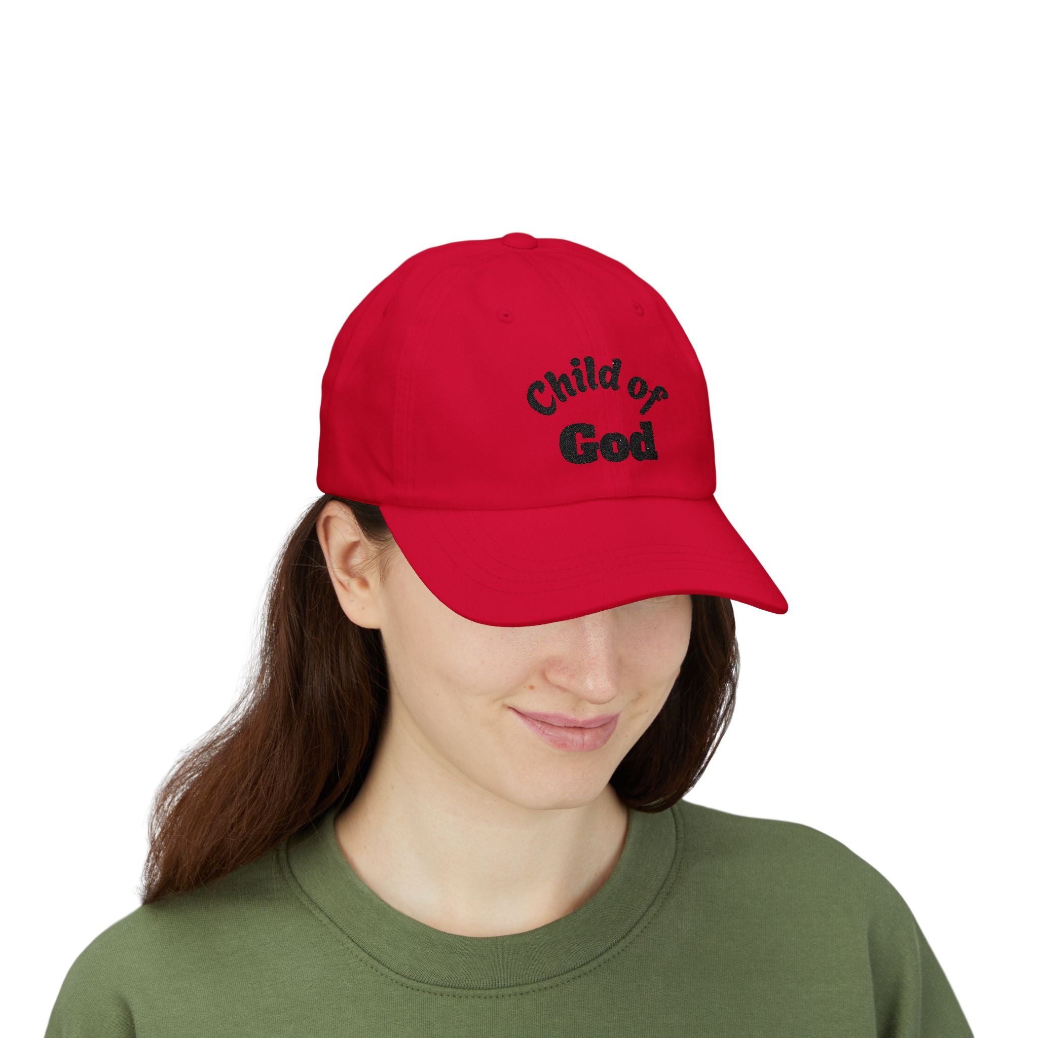 Child of God Classic Dad Cap, Religious Hat, Christian Gift, Casual Wear, Faith Apparel, Summer Accessory