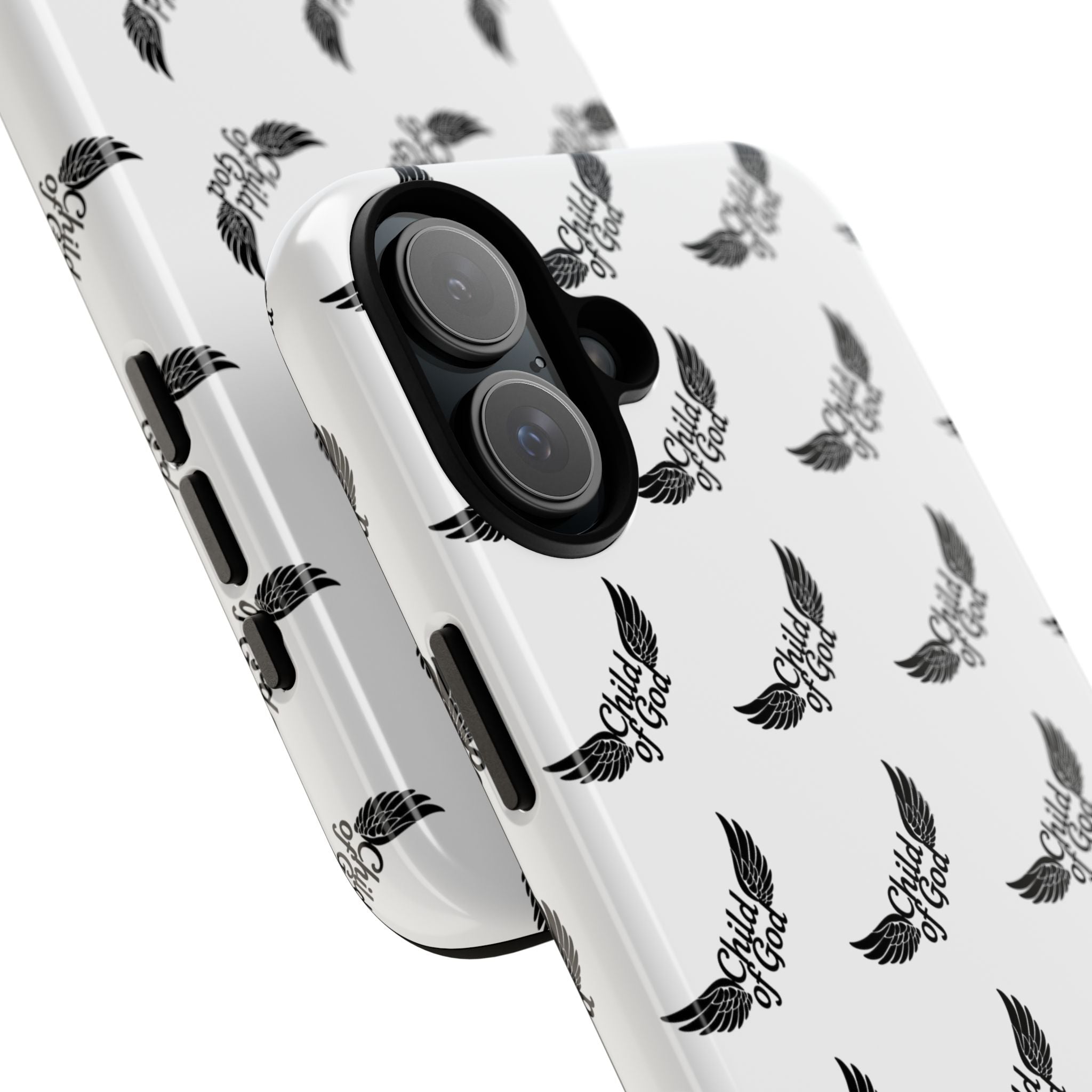 Stylish Tough Phone Case with Wing Design