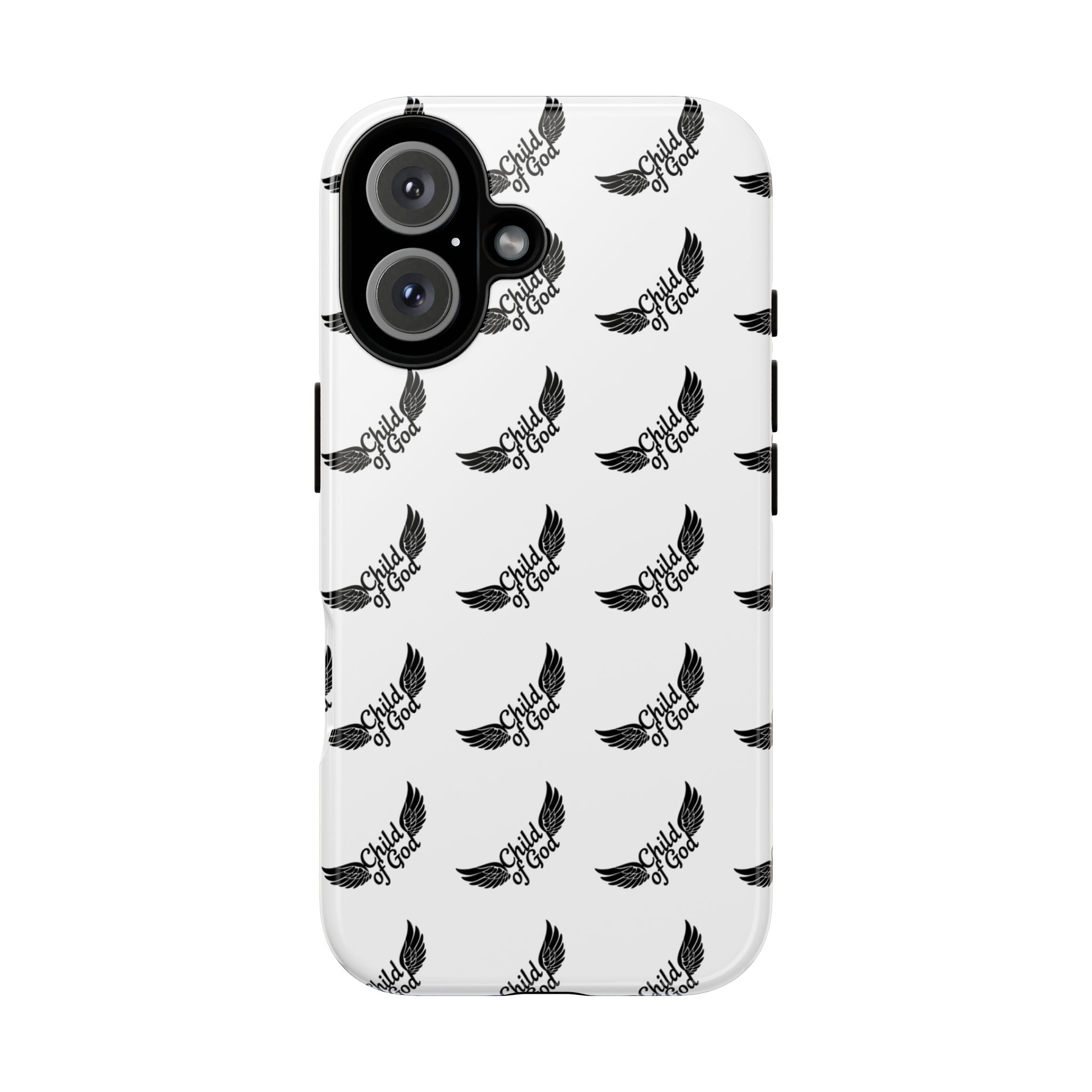 Stylish Tough Phone Case with Wing Design