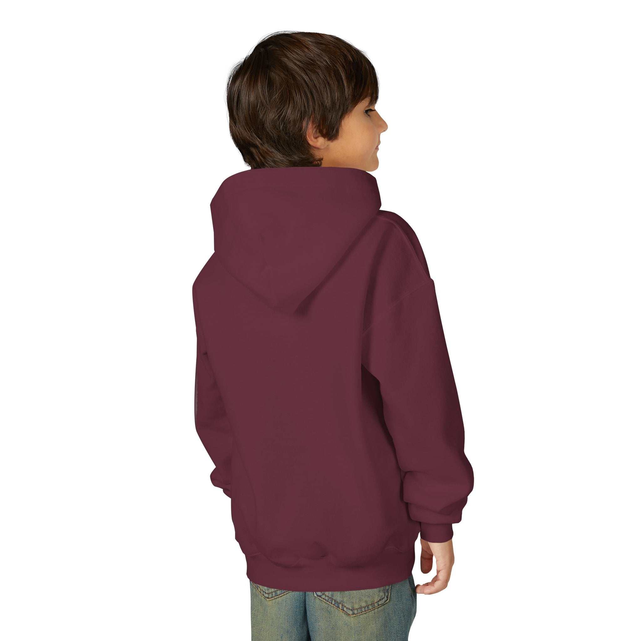 Child of God Youth Hoodie with Wings Design