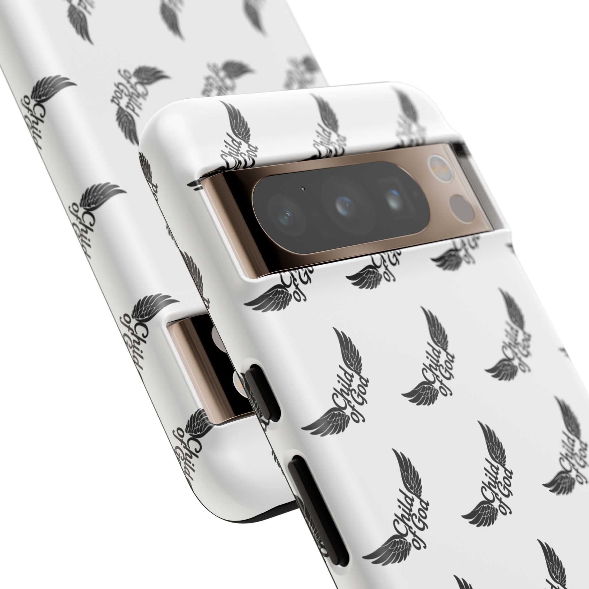 Stylish Tough Phone Case with Wing Design