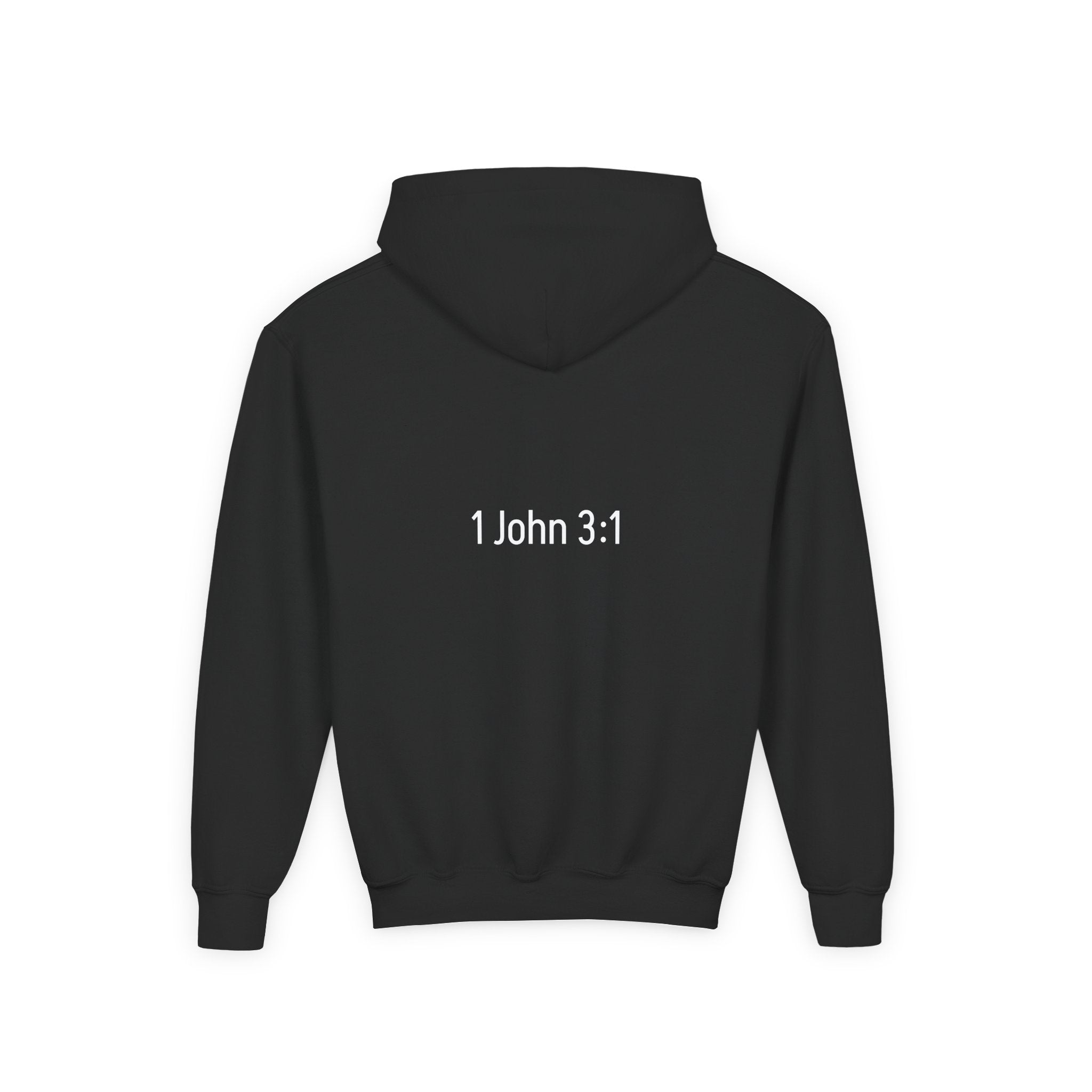 Child of God Youth Hoodie with Wings Design