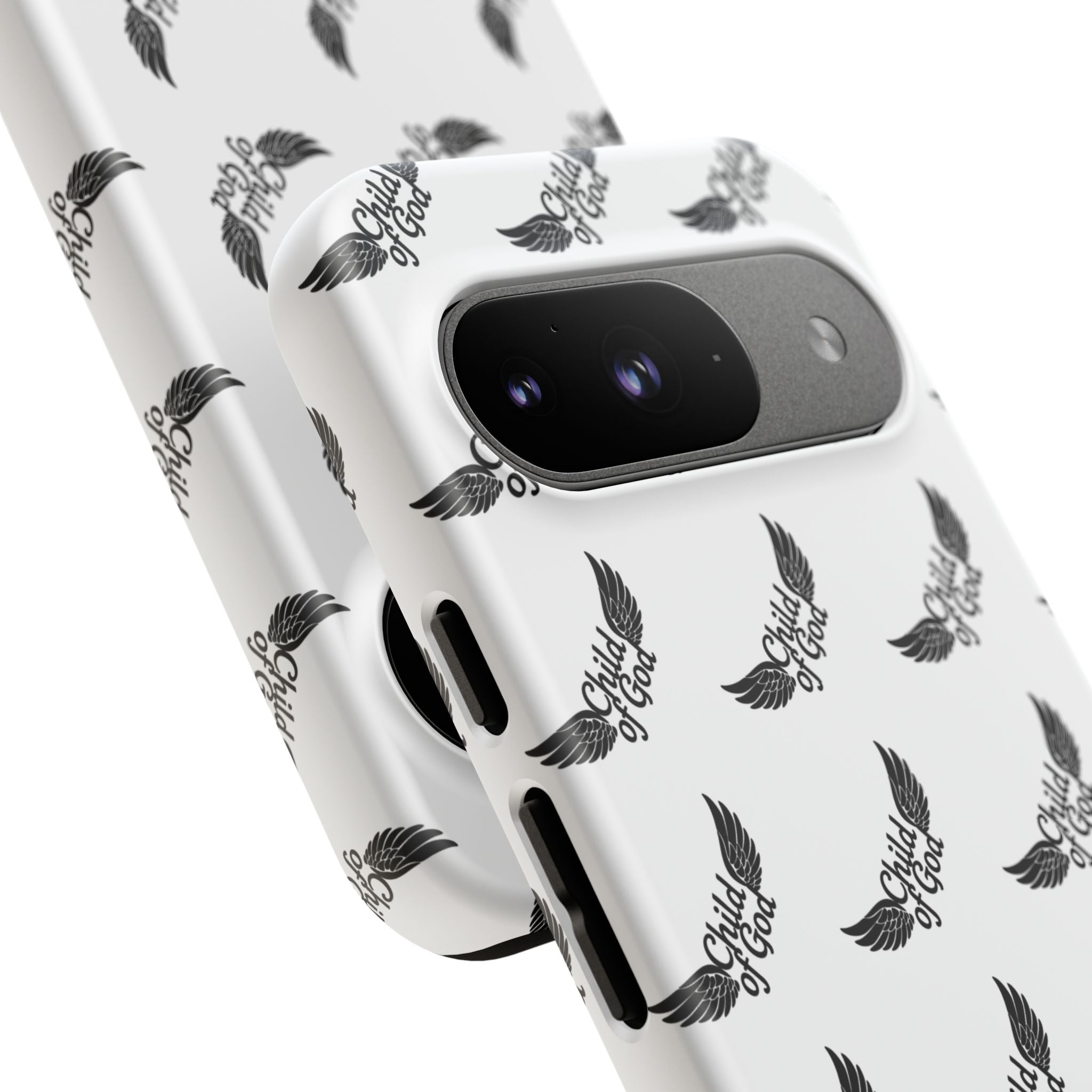 Stylish Tough Phone Case with Wing Design