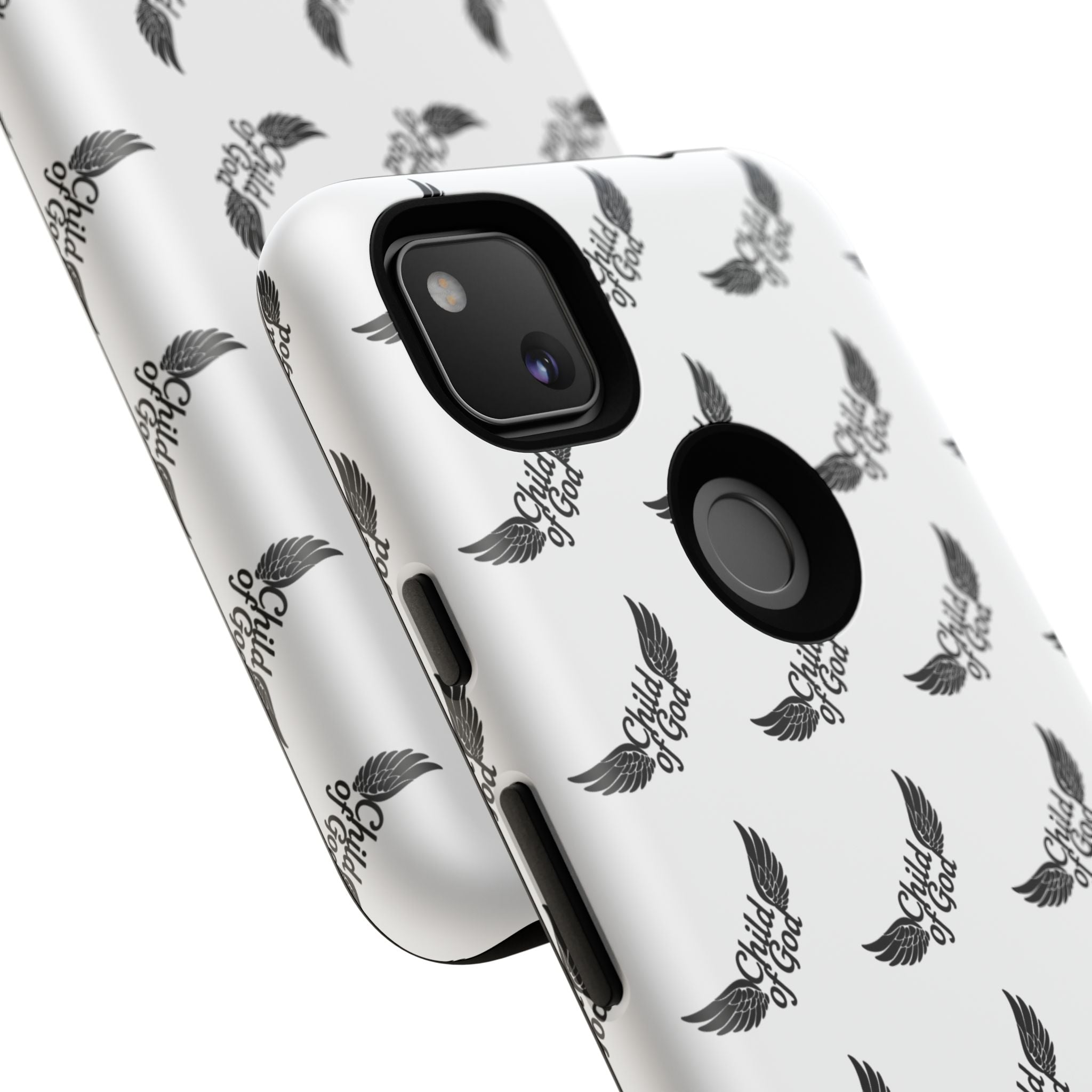 Stylish Tough Phone Case with Wing Design