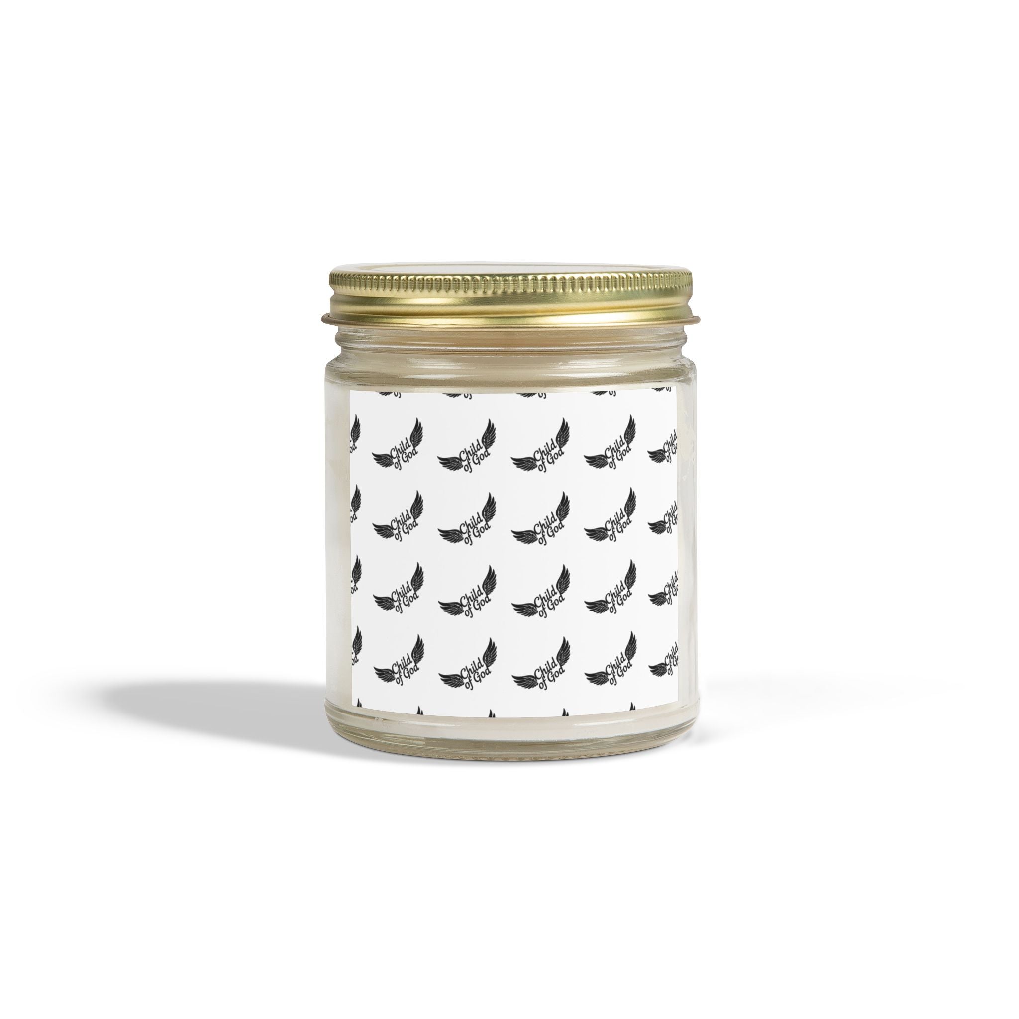 Aromatherapy Scented Candles - Coconut Apricot Wax (4oz, 9oz) with Elegant Feather Design