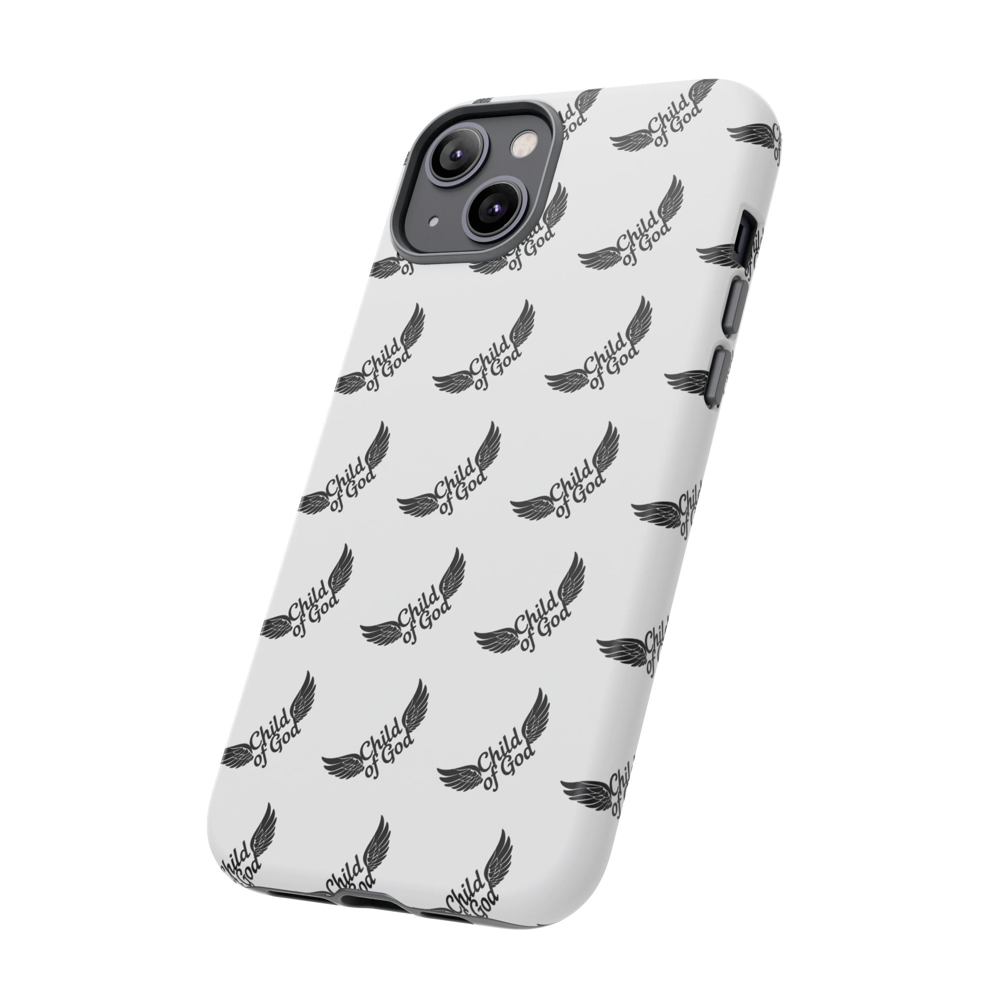 Stylish Tough Phone Case with Wing Design