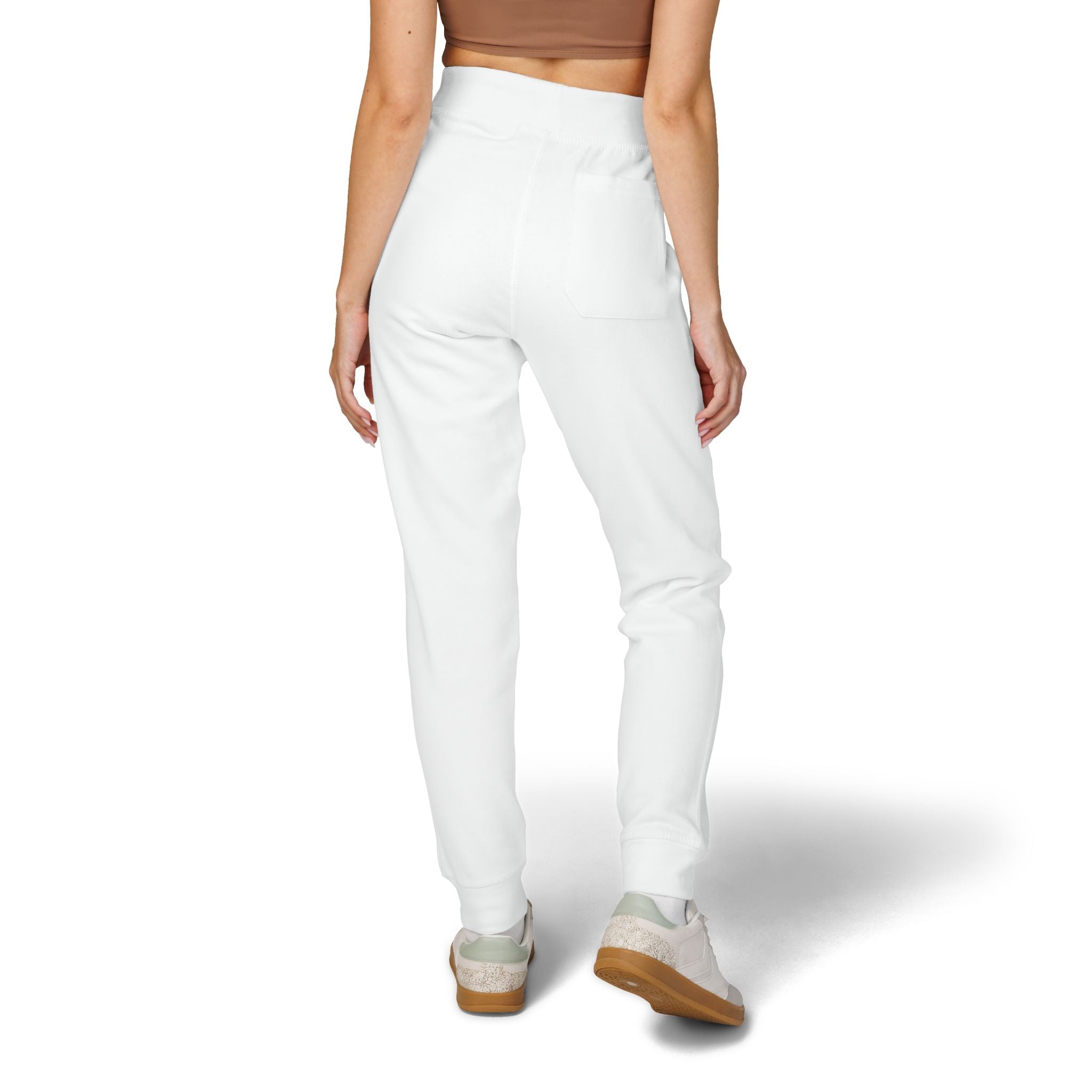 Embroidered Unisex Fleece Sweatpants - Cozy Comfort for Everyday Style