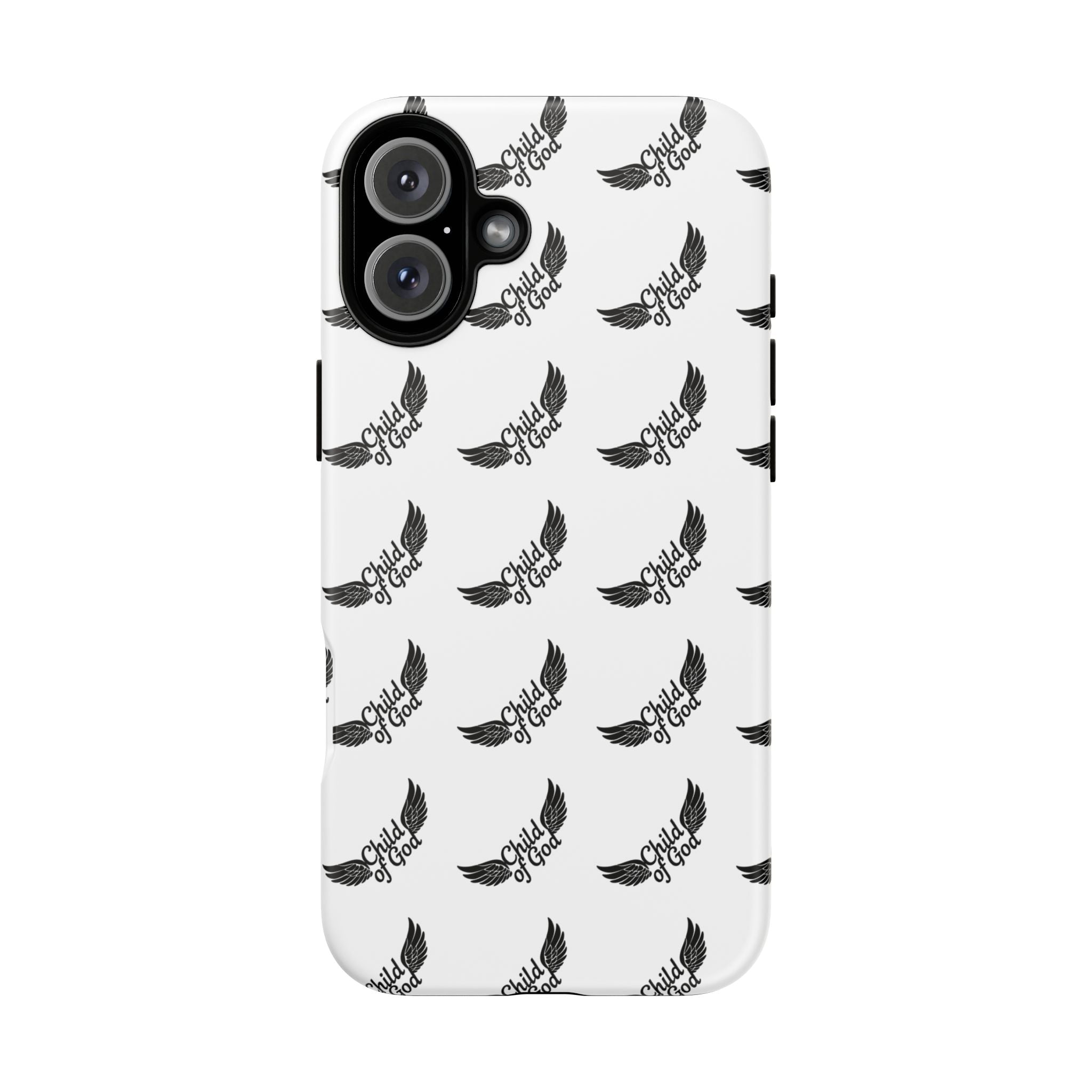 Stylish Tough Phone Case with Wing Design