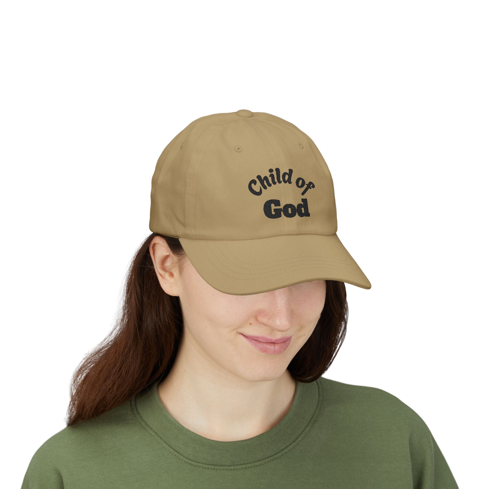 Child of God Classic Dad Cap, Religious Hat, Christian Gift, Casual Wear, Faith Apparel, Summer Accessory
