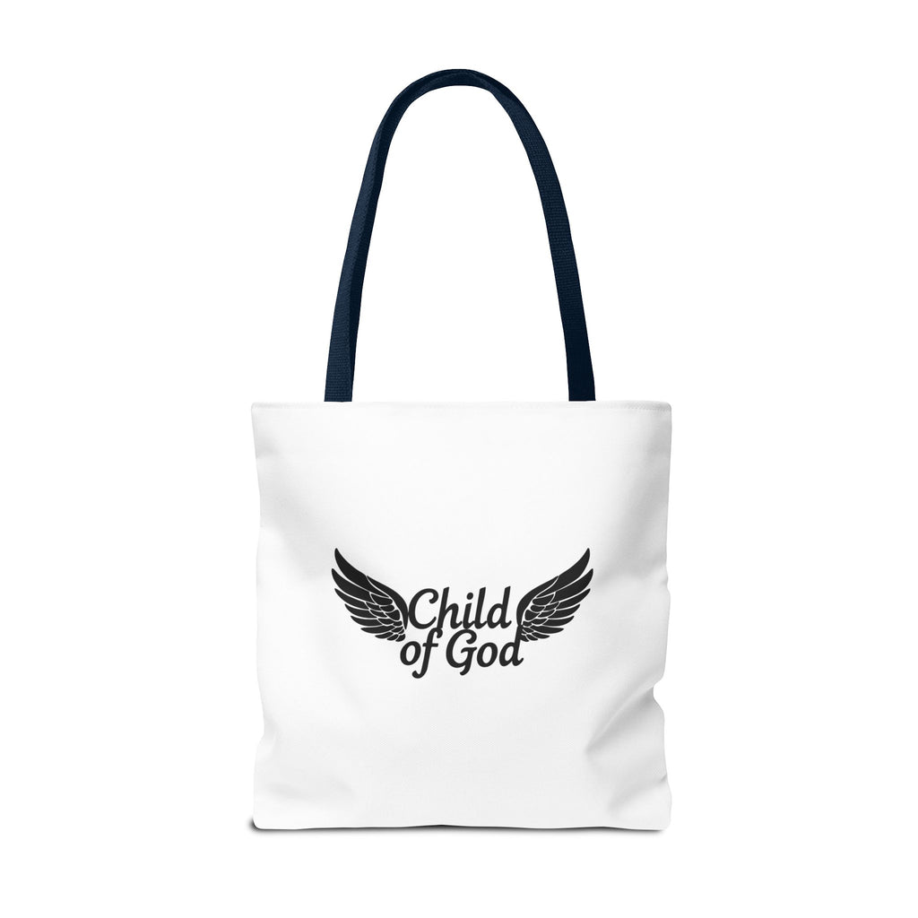 Inspirational Child of God Tote Bag