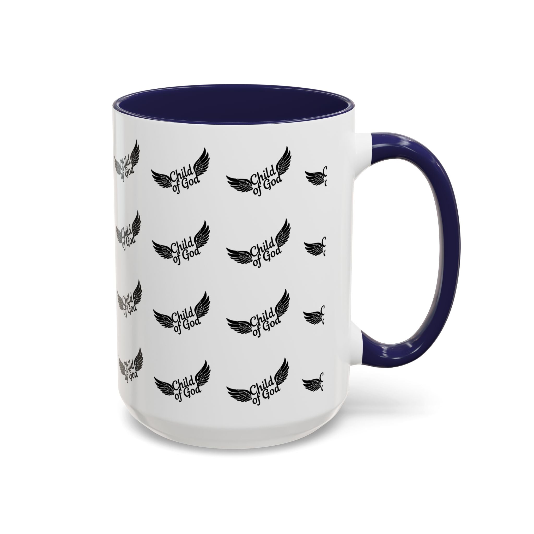Bold Winged Coffee Mug for Followers of Christ