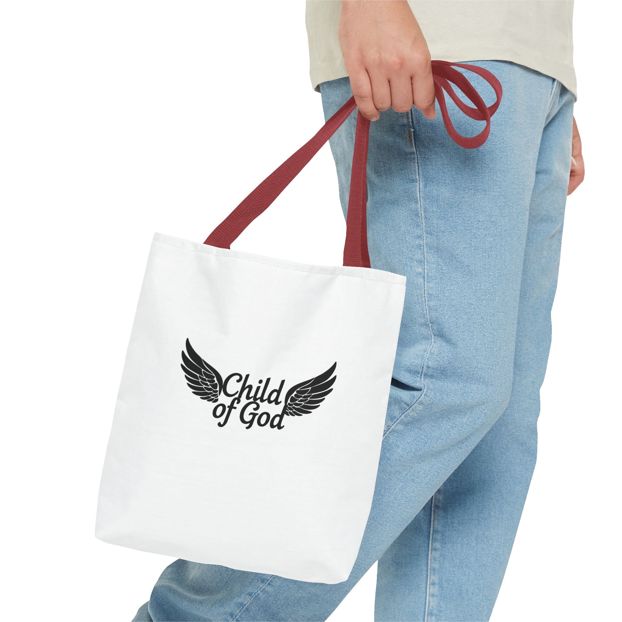 Inspirational Child of God Tote Bag