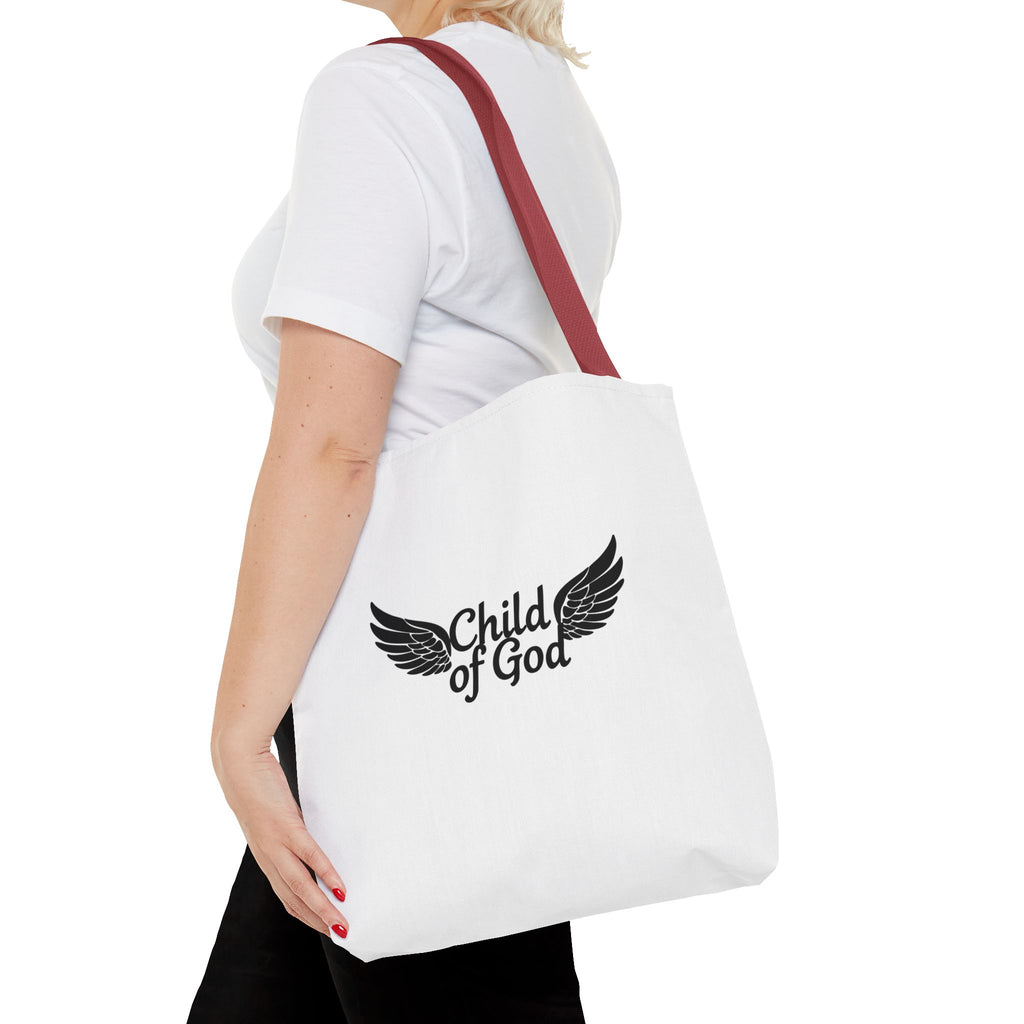 Inspirational Child of God Tote Bag