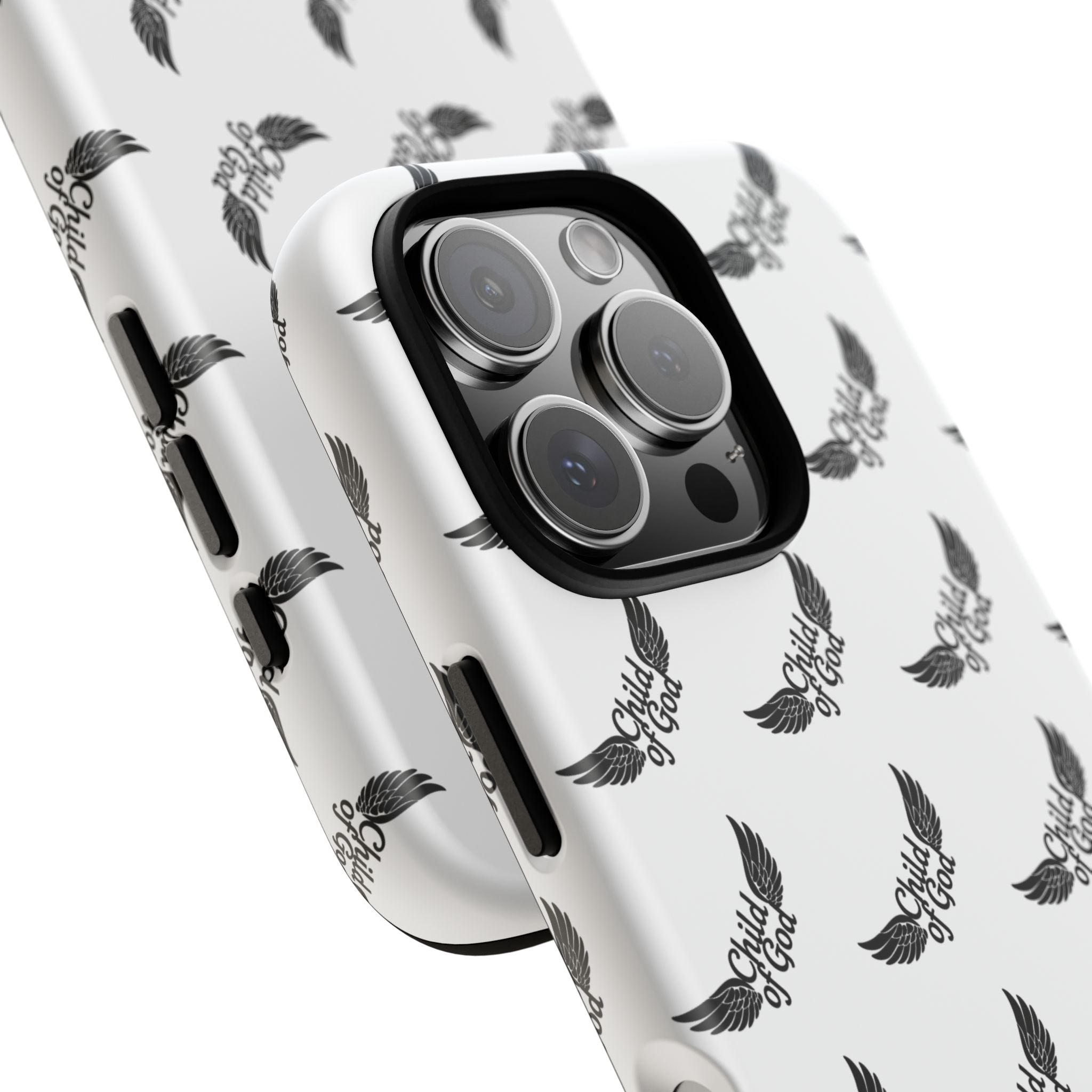 Stylish Tough Phone Case with Wing Design