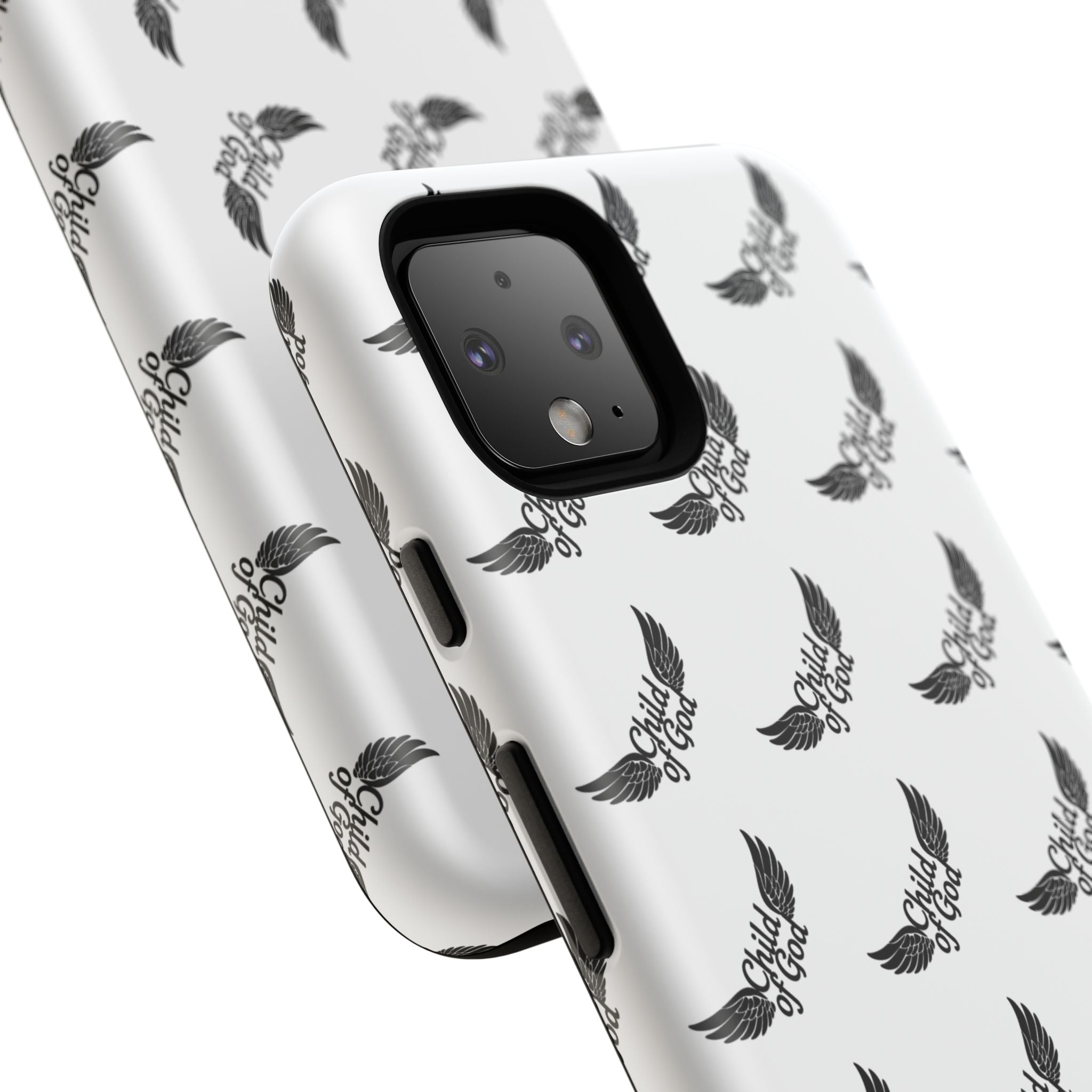 Stylish Tough Phone Case with Wing Design
