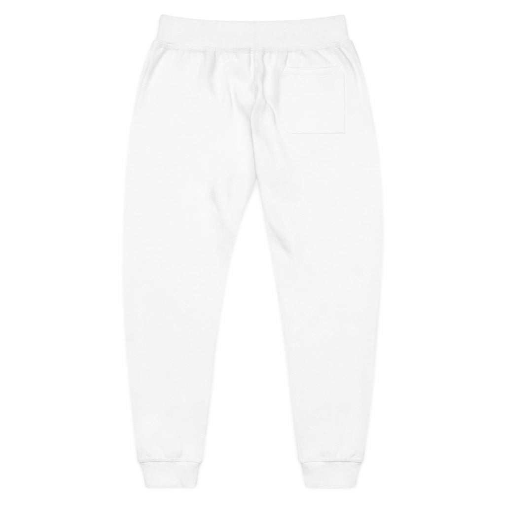 Embroidered Unisex Fleece Sweatpants - Cozy Comfort for Everyday Style