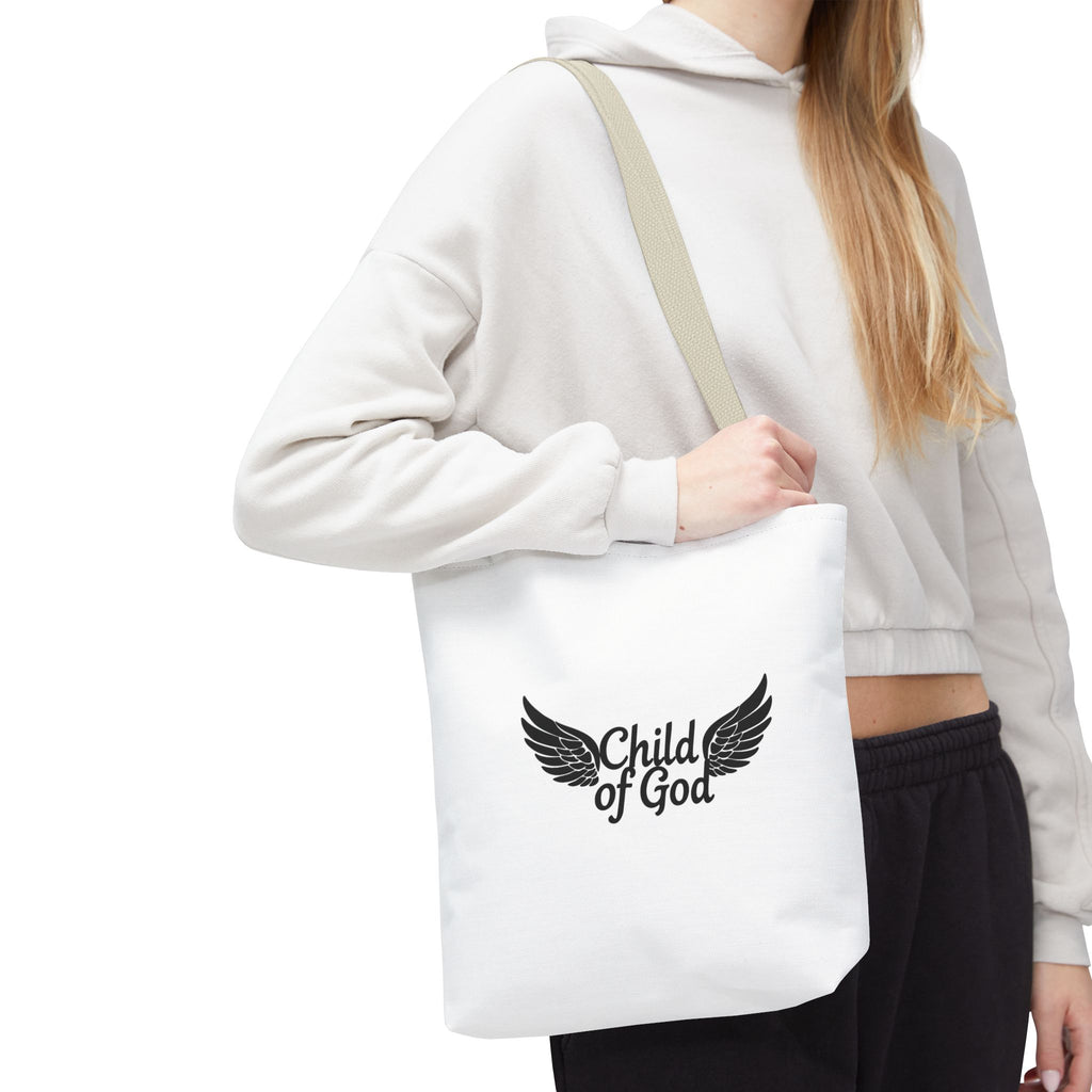 Inspirational Child of God Tote Bag