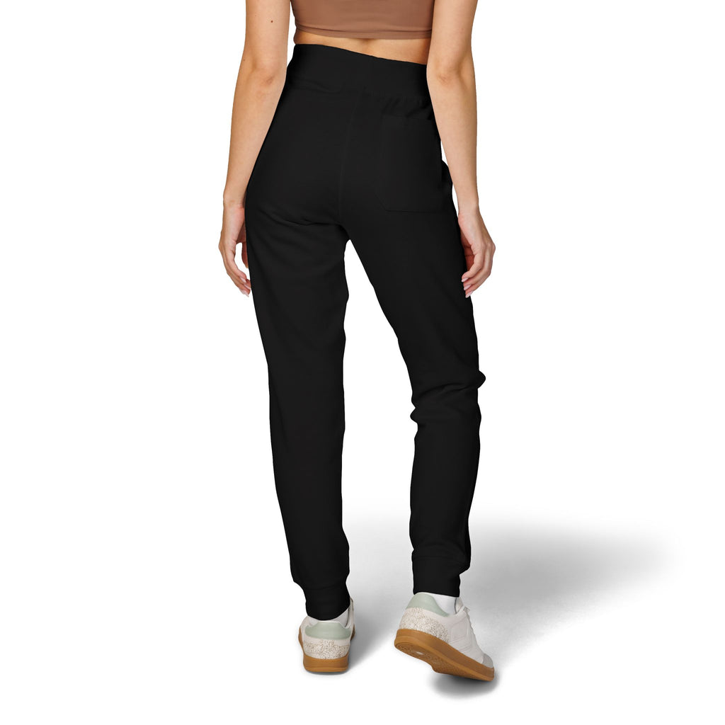 Embroidered Unisex Fleece Sweatpants - Cozy Comfort for Everyday Style