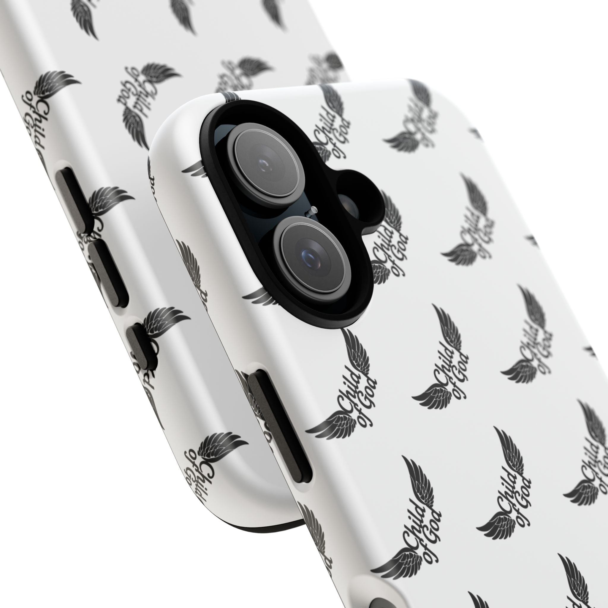 Stylish Tough Phone Case with Wing Design