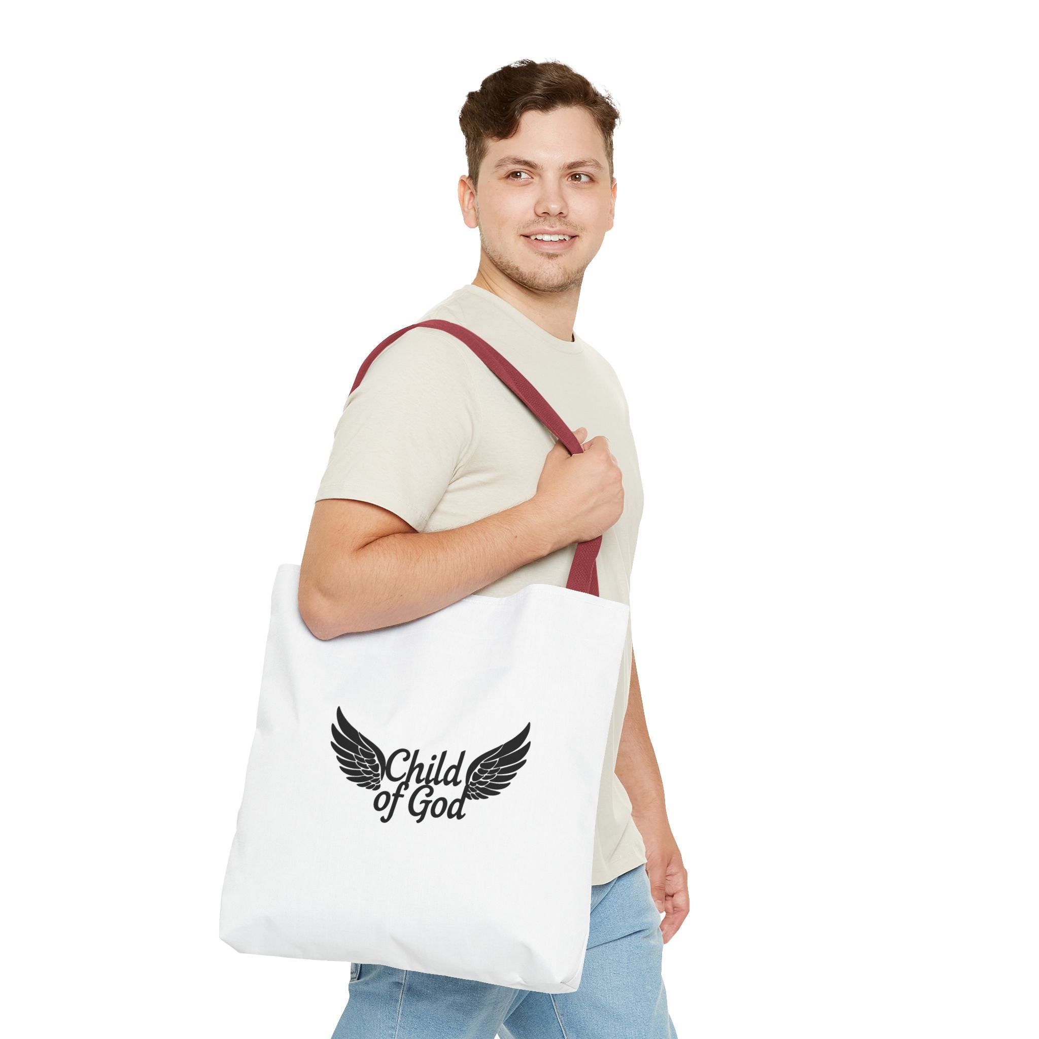 Inspirational Child of God Tote Bag