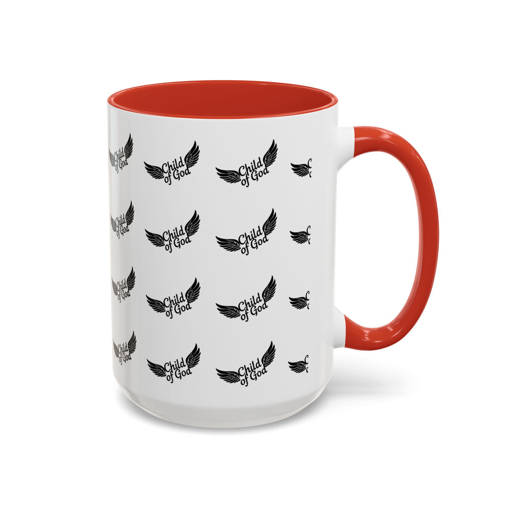 Bold Winged Coffee Mug for Followers of Christ