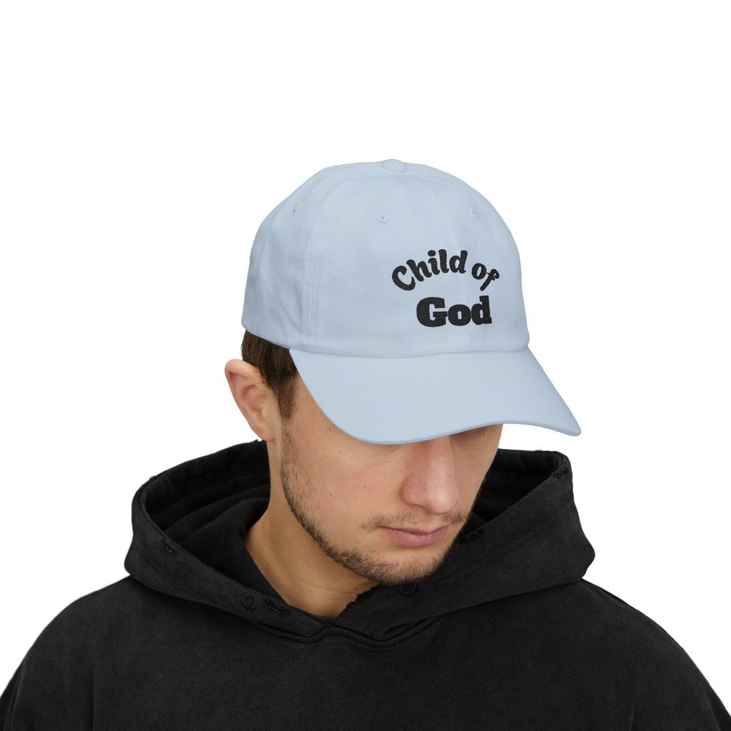Child of God Classic Dad Cap, Religious Hat, Christian Gift, Casual Wear, Faith Apparel, Summer Accessory