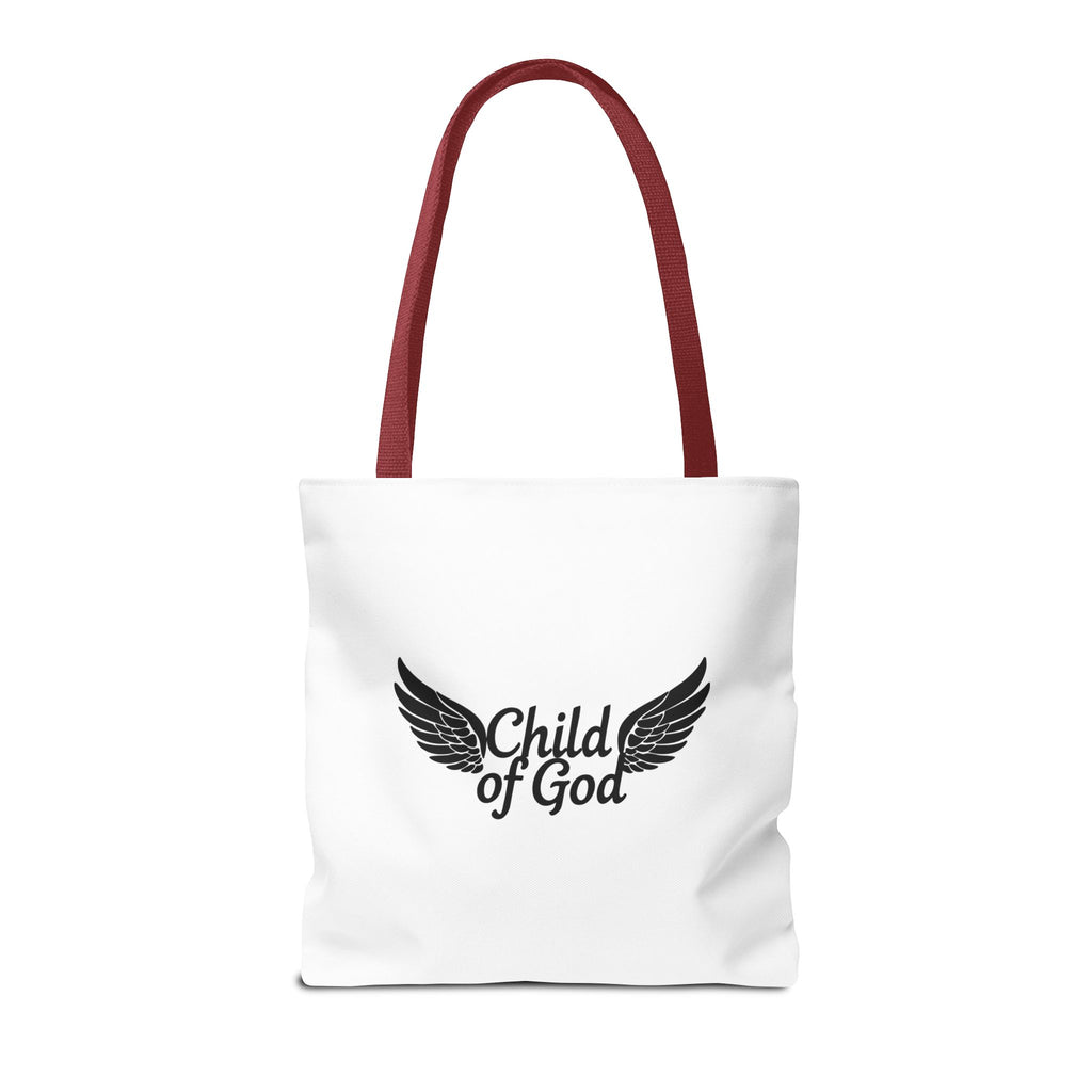 Inspirational Child of God Tote Bag