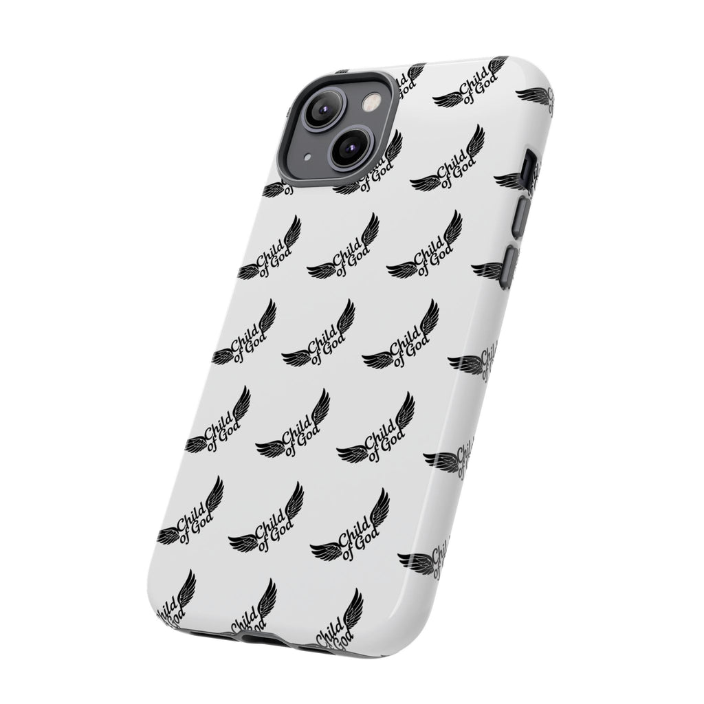 Stylish Tough Phone Case with Wing Design