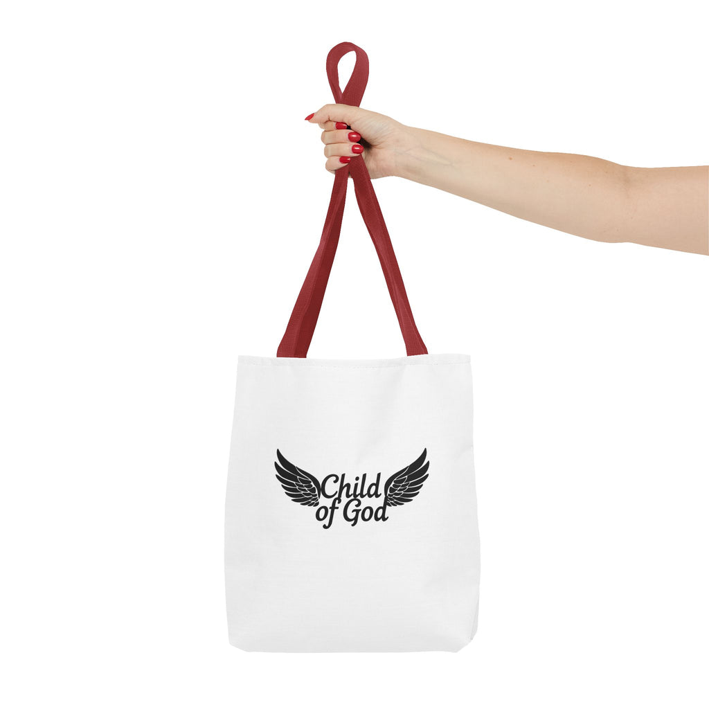 Inspirational Child of God Tote Bag