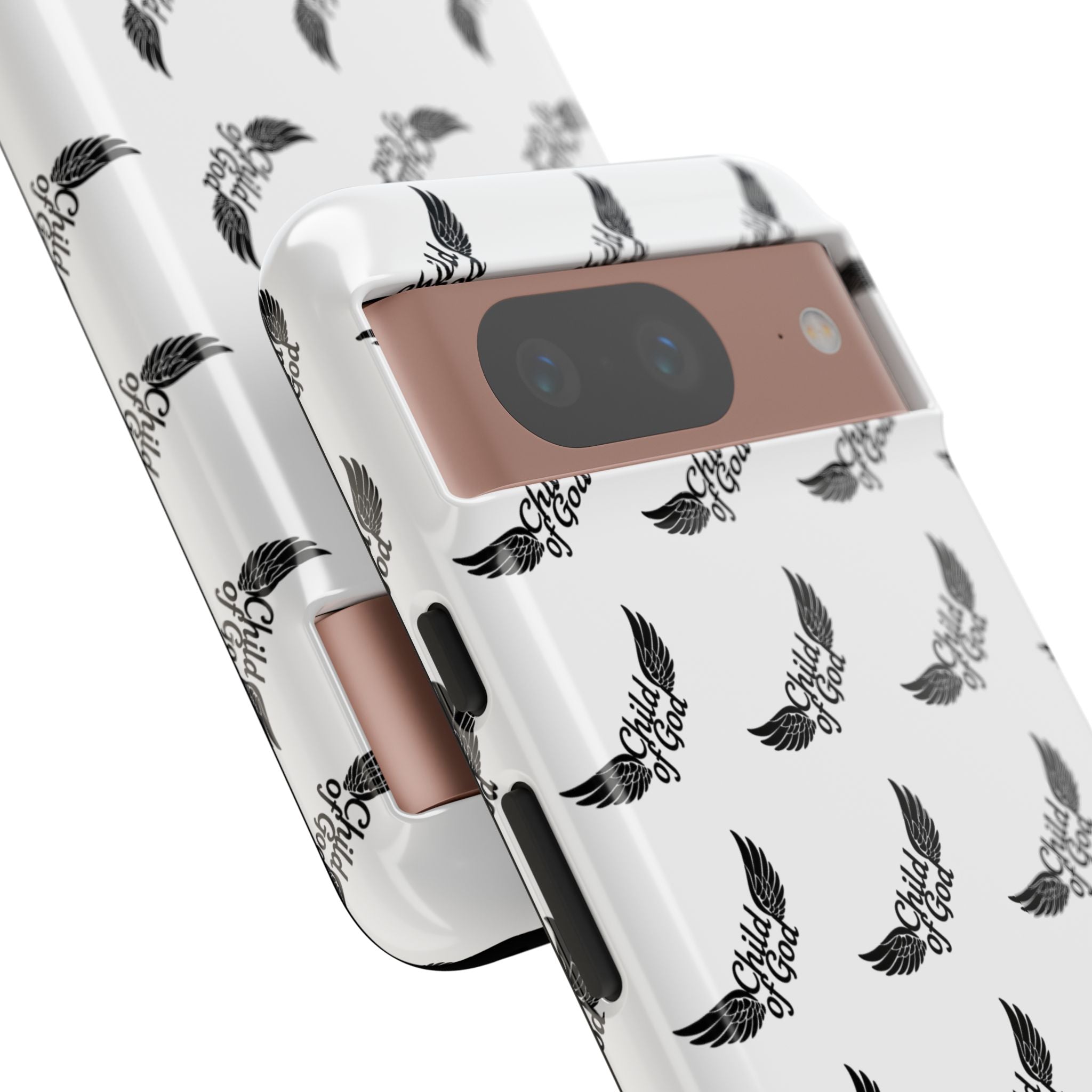 Stylish Tough Phone Case with Wing Design