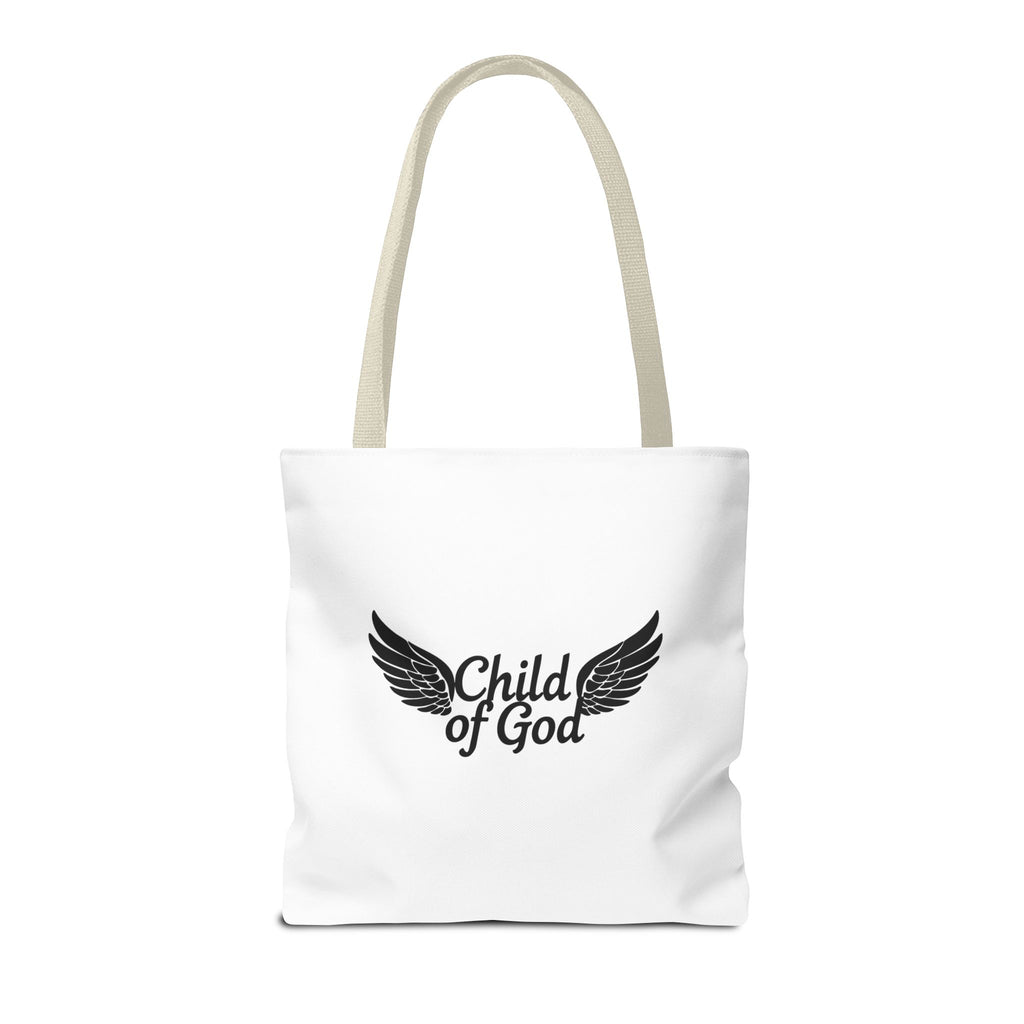 Inspirational Child of God Tote Bag