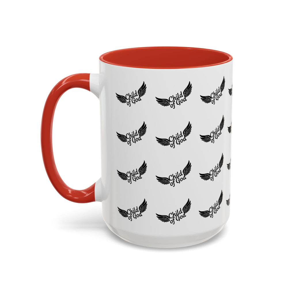 Bold Winged Coffee Mug for Followers of Christ