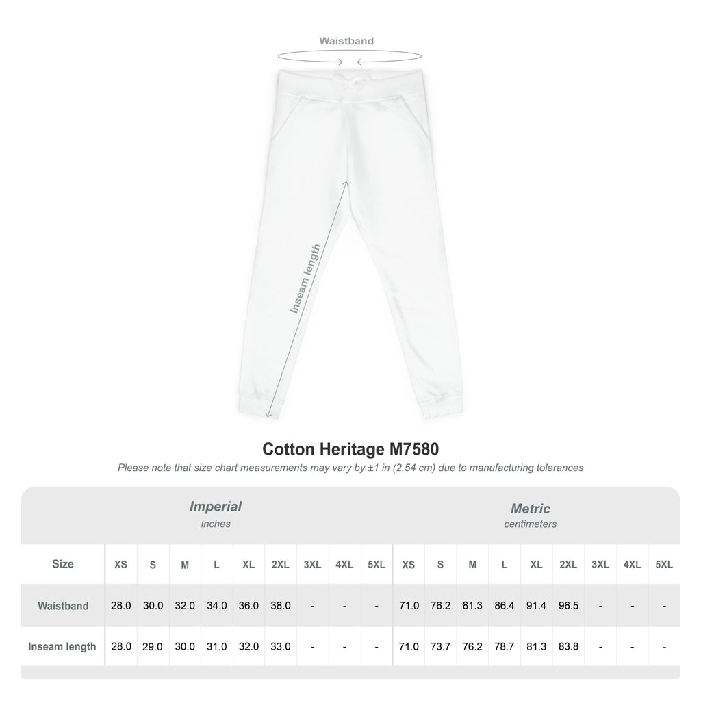 Embroidered Unisex Fleece Sweatpants - Cozy Comfort for Everyday Style