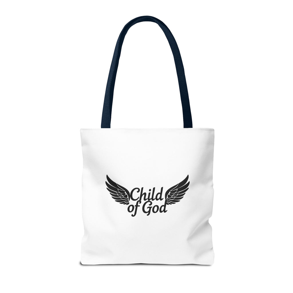Inspirational Child of God Tote Bag