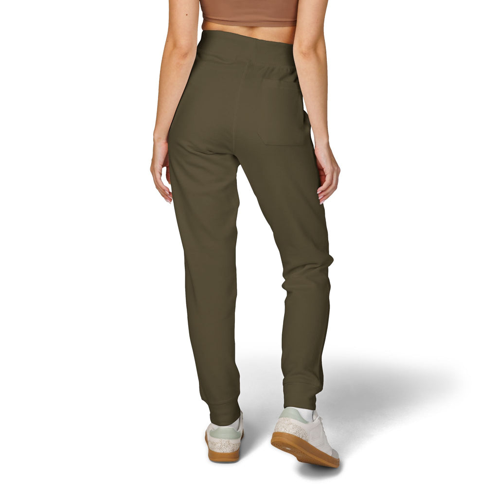 Embroidered Unisex Fleece Sweatpants - Cozy Comfort for Everyday Style