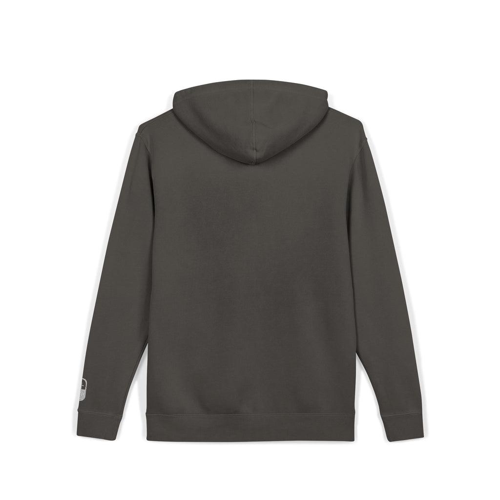 Embroidered Wings Unisex Pigment-Dyed Hoodie