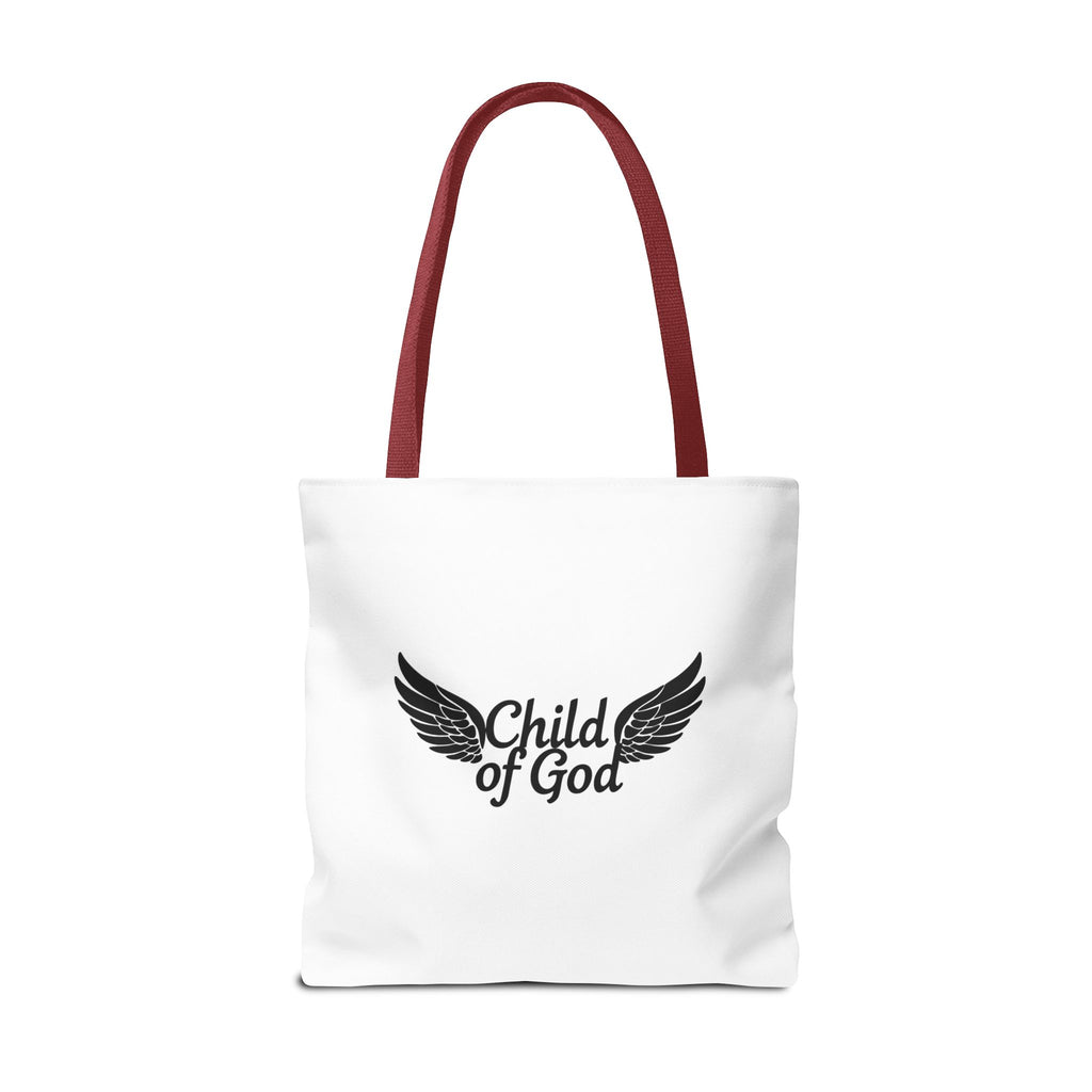 Inspirational Child of God Tote Bag