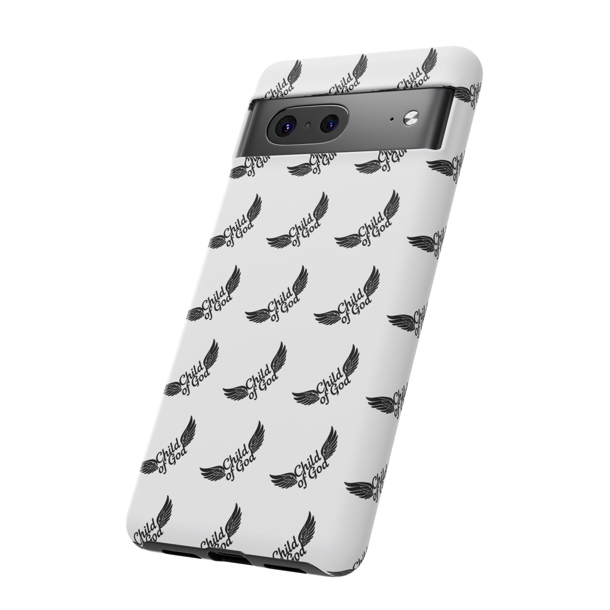 Stylish Tough Phone Case with Wing Design