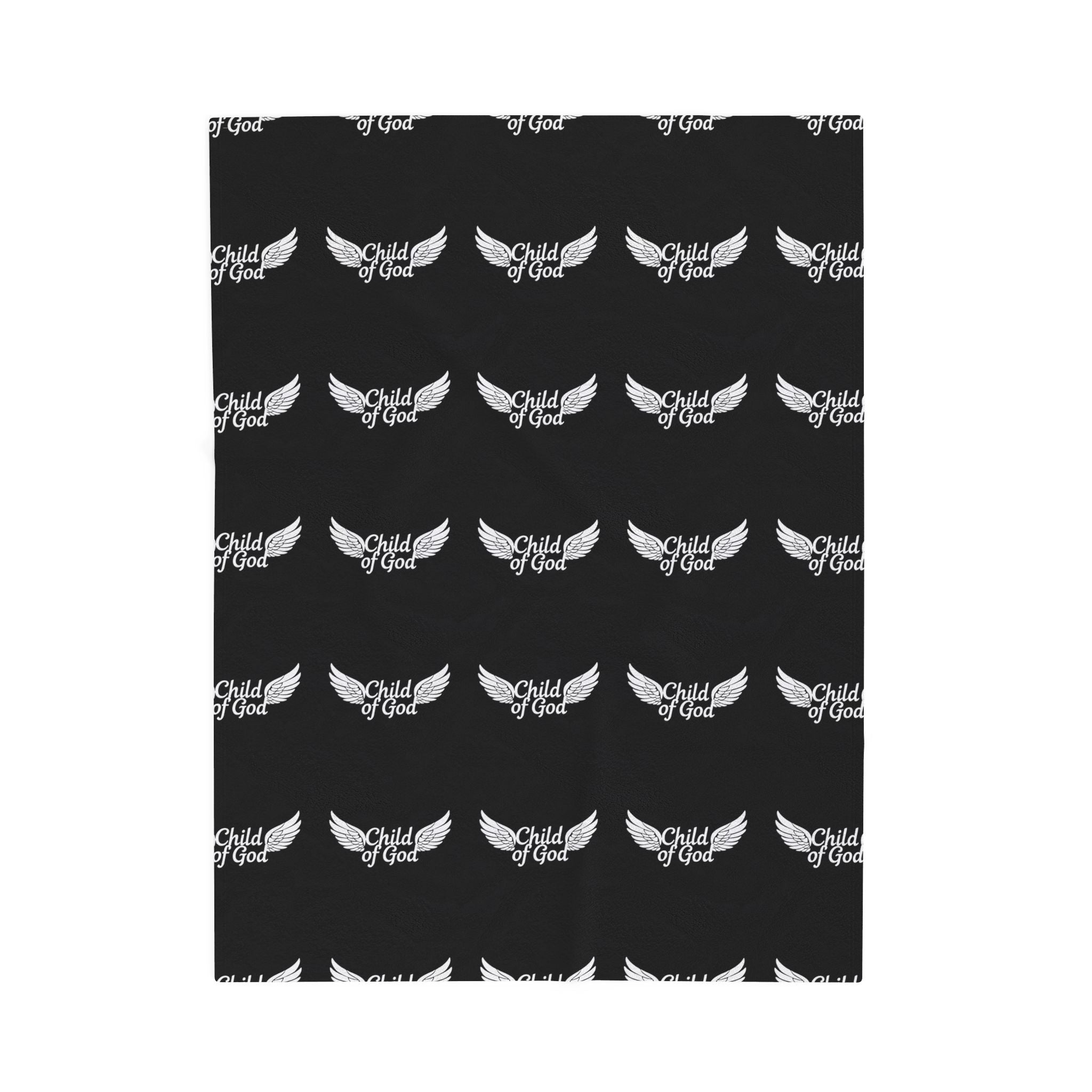 Child of God Velveteen Plush Blanket - Cozy Inspirational Throw for Comfort and Faith