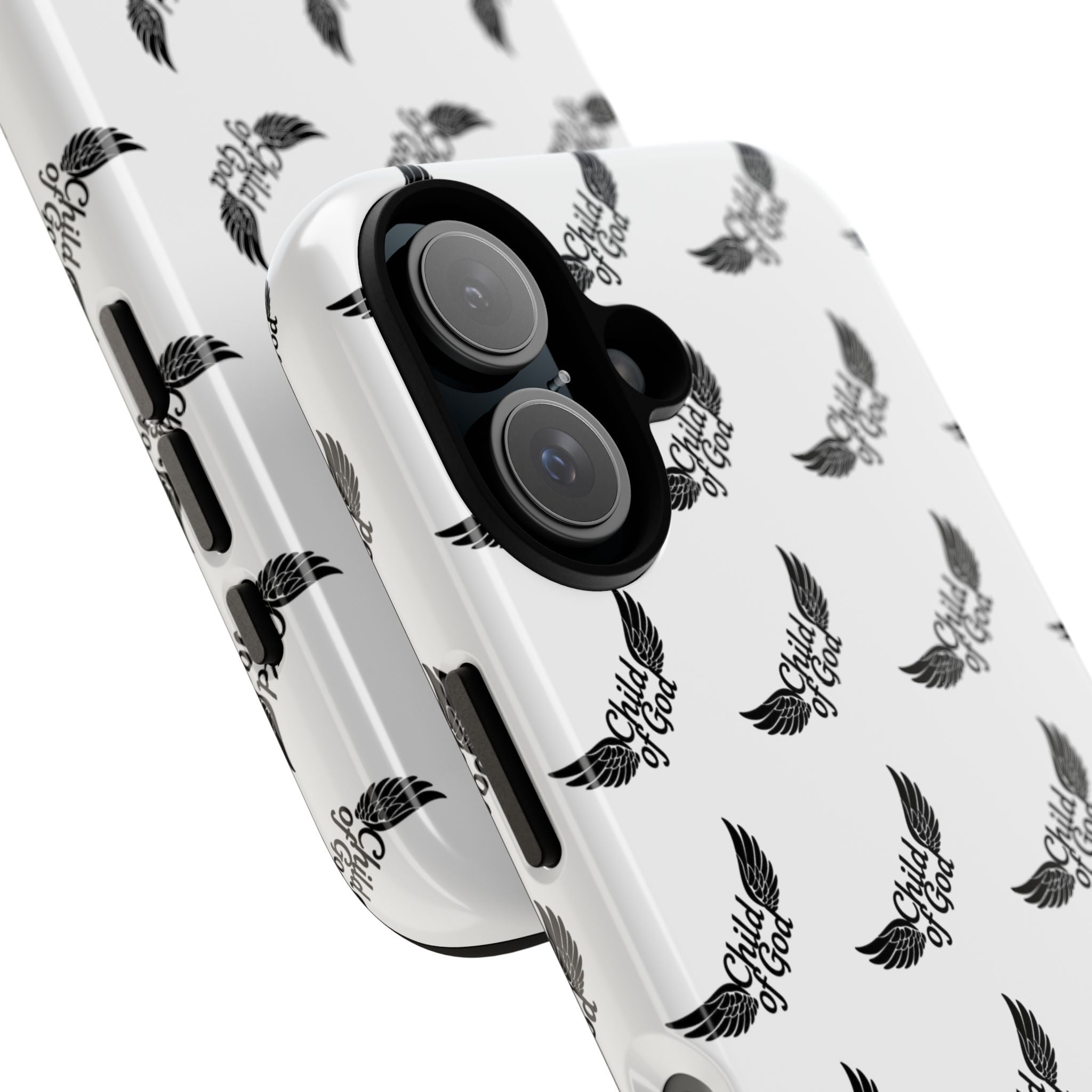 Stylish Tough Phone Case with Wing Design