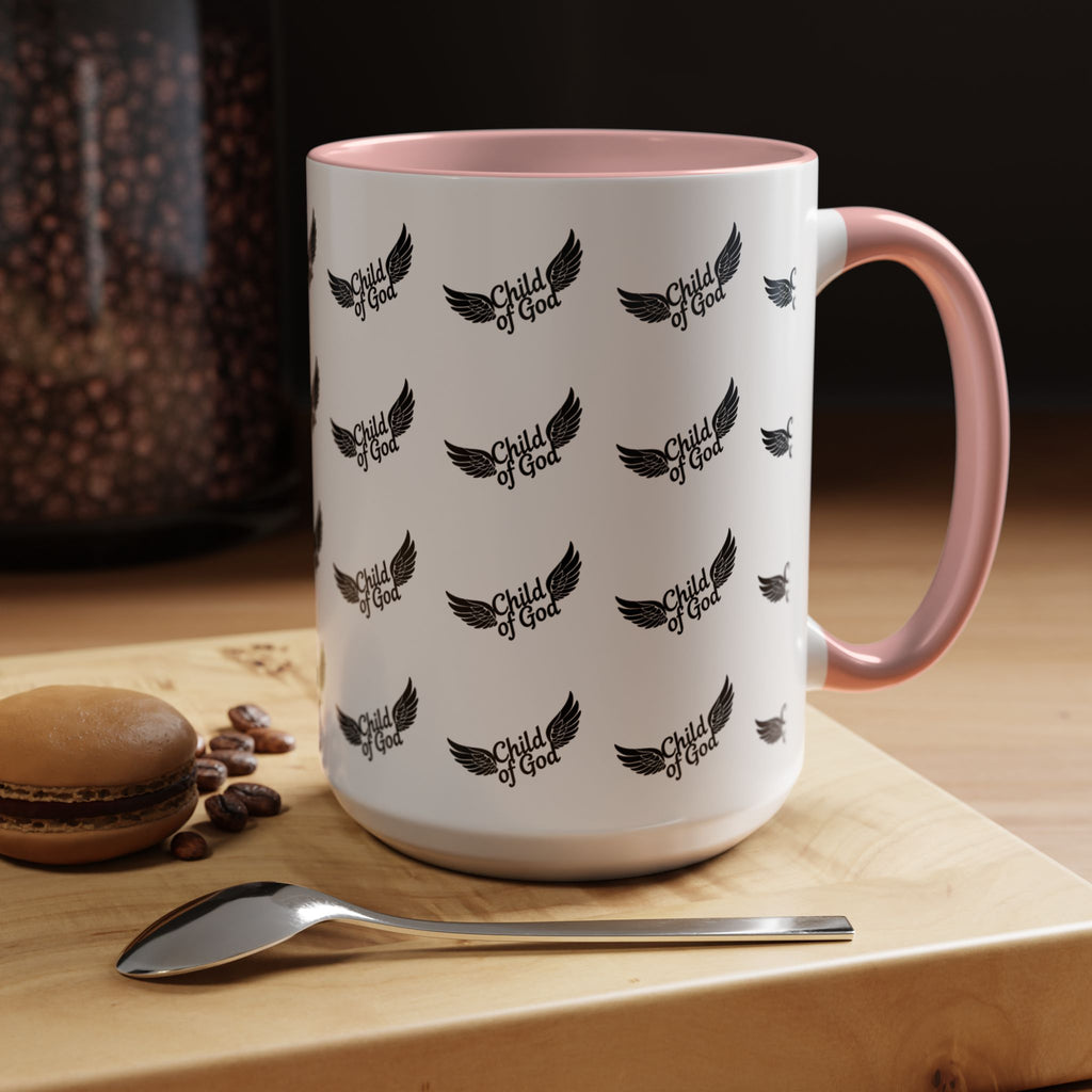 Bold Winged Coffee Mug for Followers of Christ
