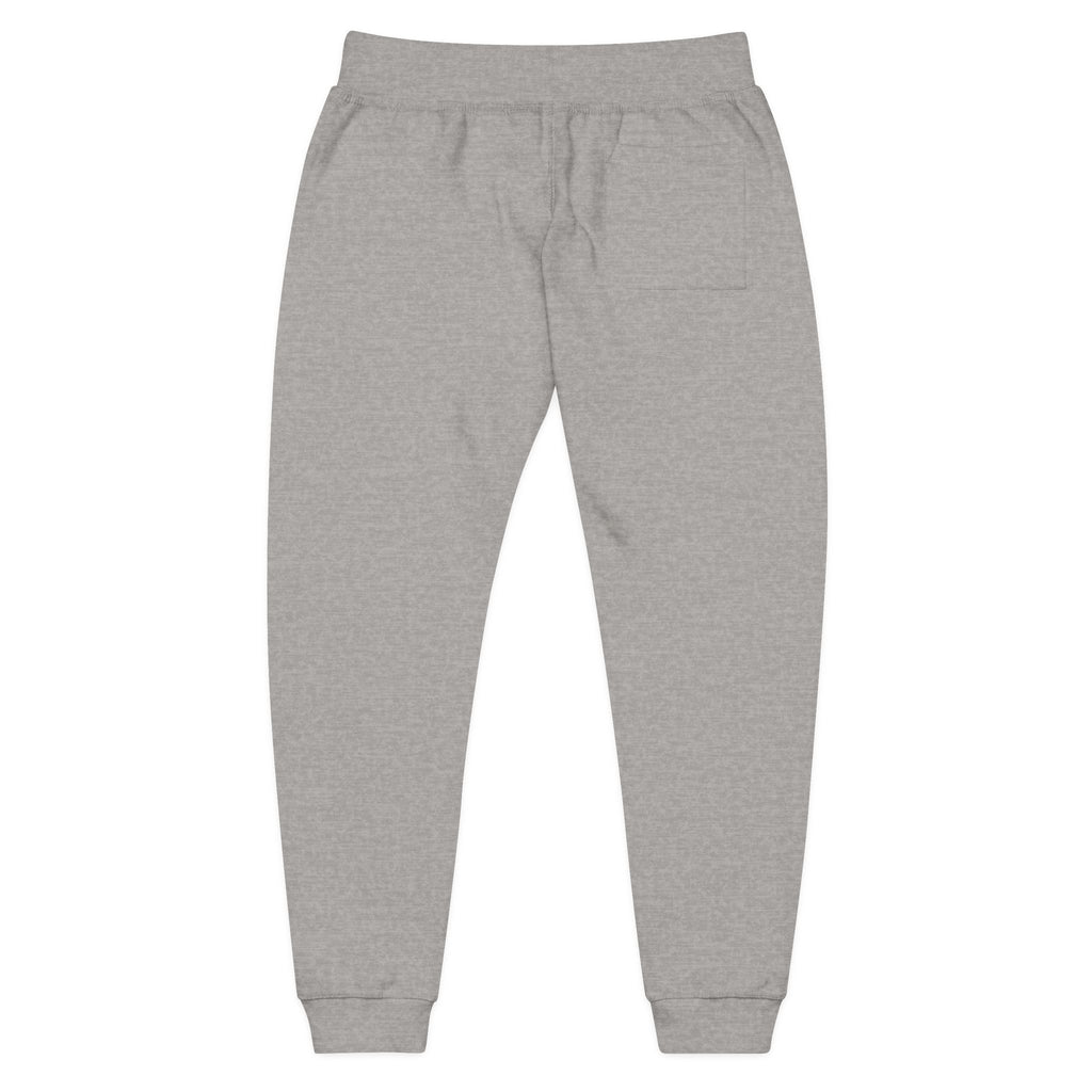 Embroidered Unisex Fleece Sweatpants - Cozy Comfort for Everyday Style