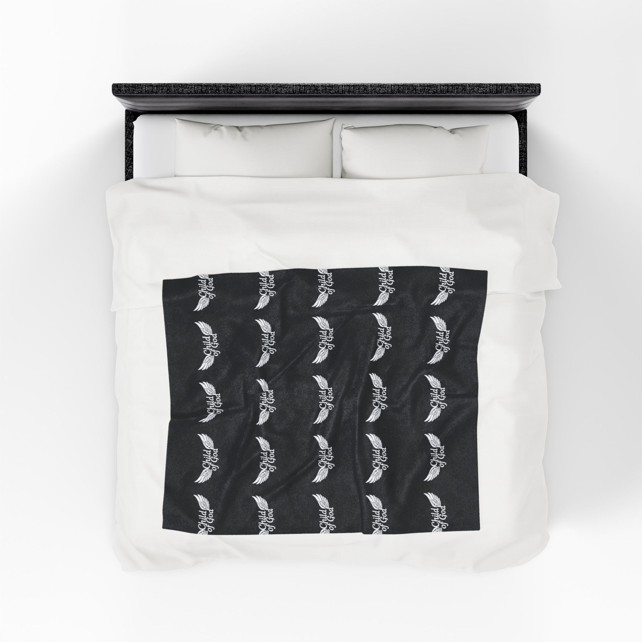 Child of God Velveteen Plush Blanket - Cozy Inspirational Throw for Comfort and Faith