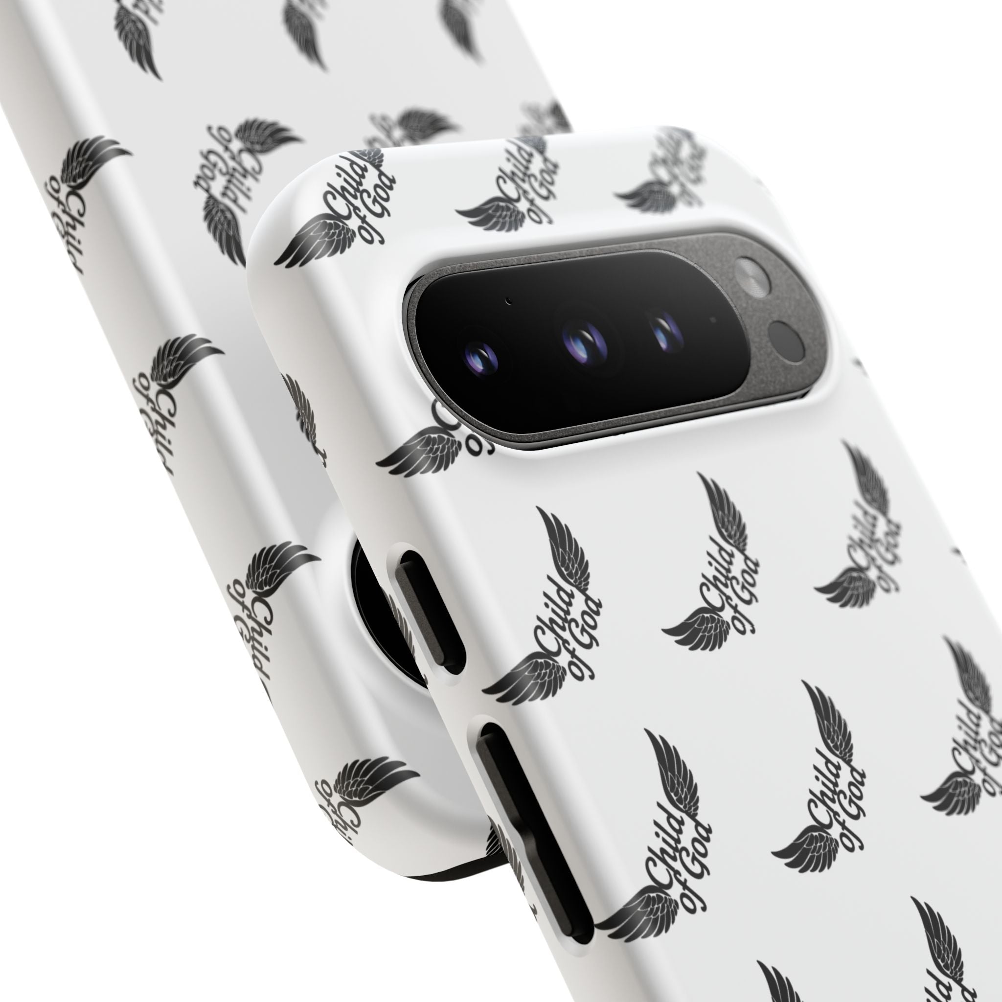 Stylish Tough Phone Case with Wing Design